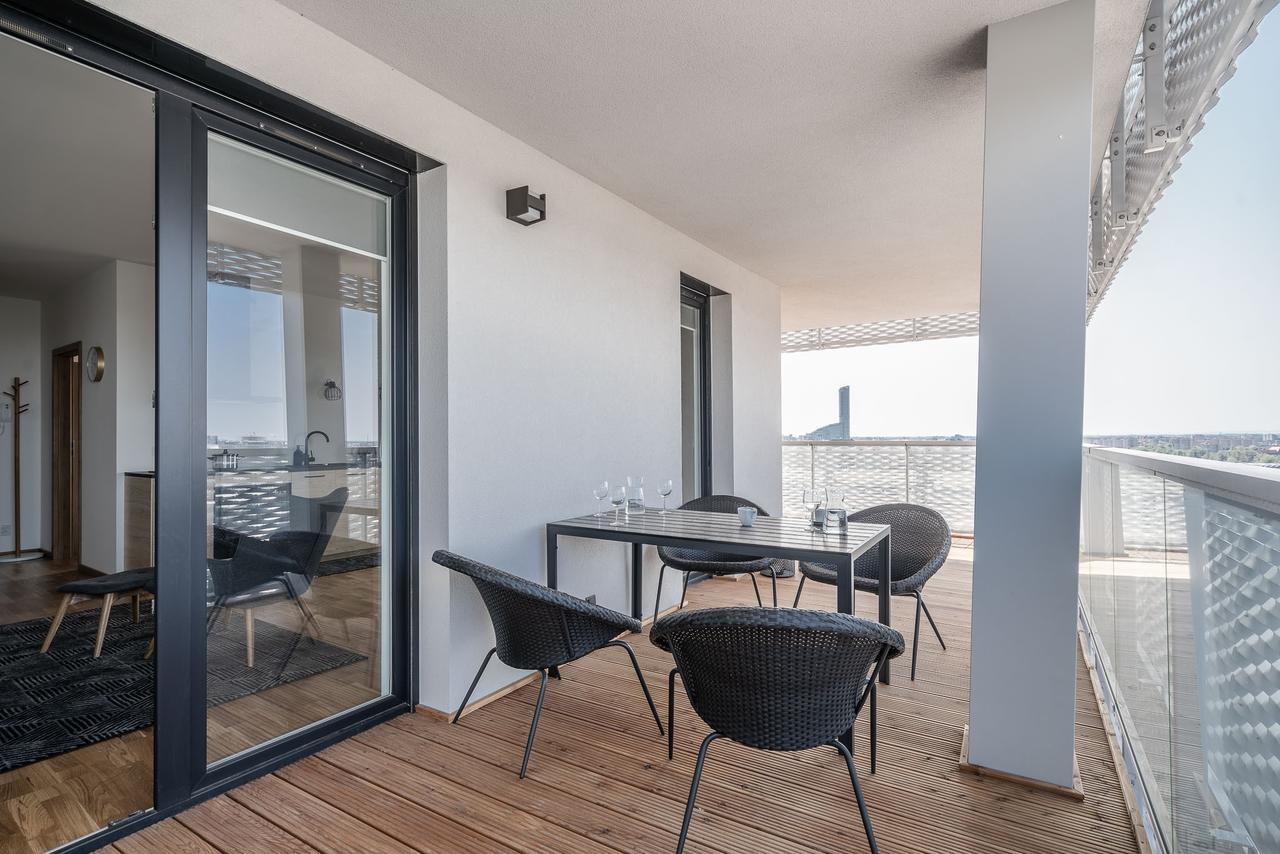 Rentplanet - Apartamenty Atal Tower Wroclaw Ngoại thất bức ảnh
